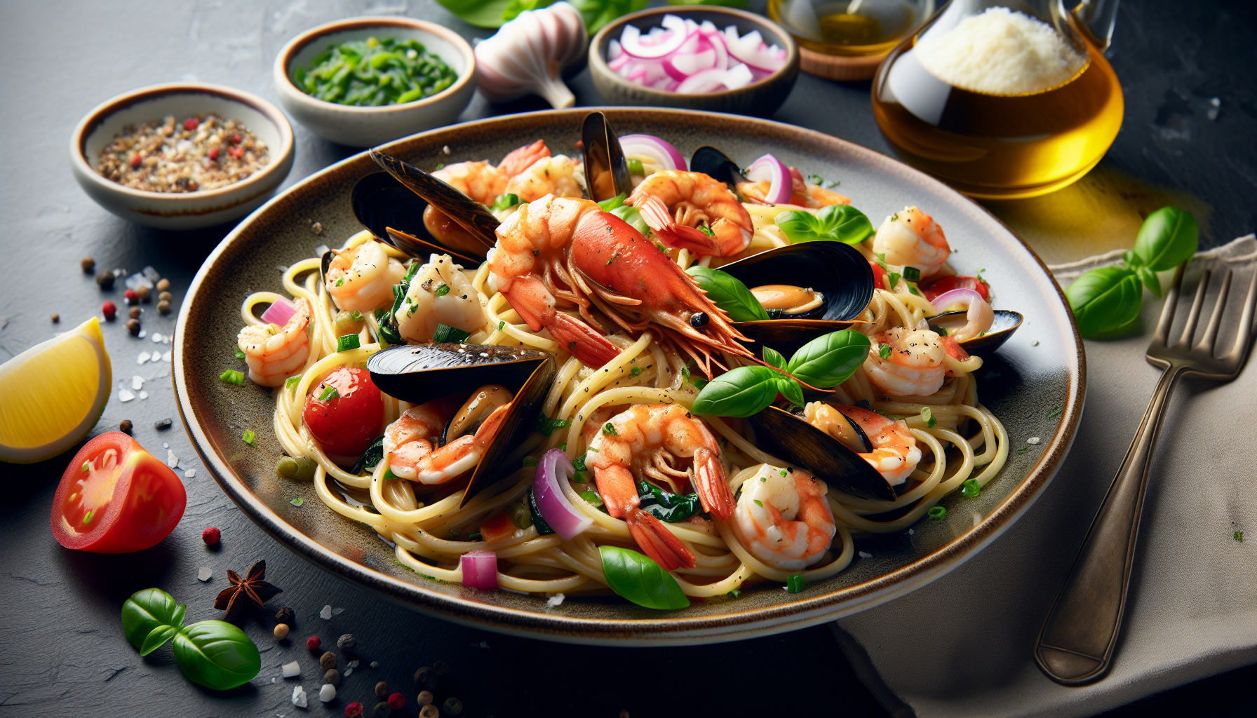 spaghetti scoglio